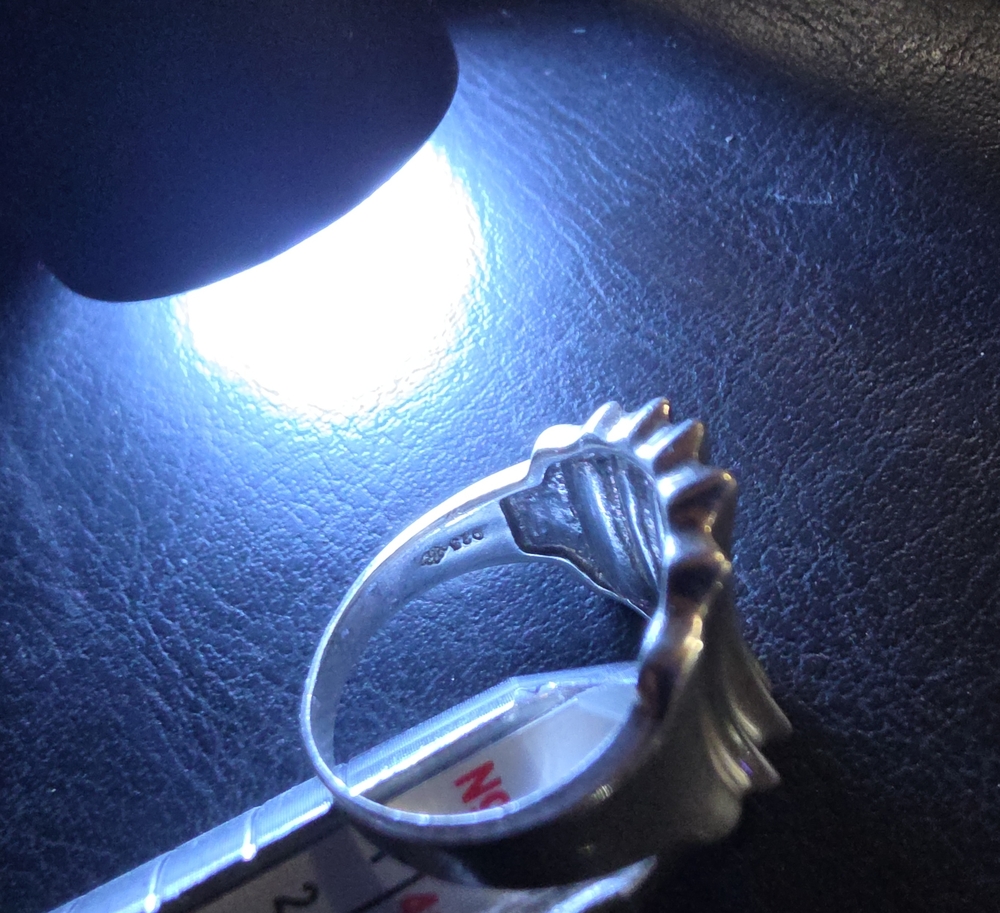 Ross-Simons 925 Ribbed Ring - Picture 10 of 10
